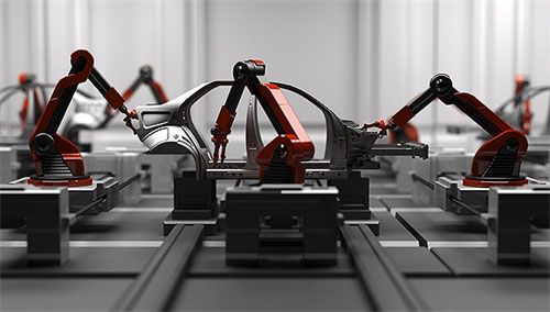Piezas robóticas y componentes de fabricación
